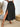 A black long skirt, front view