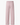 Back of light pink men’s wide-leg cotton pants with elastic waistband, no pockets