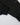 Close-up of elastic cuff and zip pocket on black utility joggers