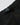 Close-up of waistband with adjustable buckle belt on black cargo joggers”