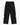 Men’s wide-leg cotton joggers, straight cut, back view