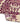 Patterned fabric with maroon and beige design on a white background