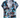 Blue Hawaiian Cotton Short Sleeve Shirt – Tropical Bloom Print