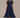 Women’s Elegant Navy Lace Dress | Midi