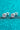 Pair of silver stud earrings with large gemstones on a turquoise glittery background