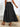 A black long skirt, back view