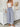 A blue striped pants