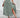 A green floral skirt