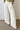 A white wide-leg pants for women