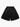 Backside of black men’s cargo shorts highlighting subtle pocket detailing and relaxed summer-ready cut