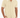 Beige classic button-down short-sleeve shirt with textured knit and white trim, front view