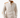 Beige ribbed zip-up long sleeve sweatshirt with tan elbow accents