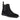 Black Chelsea boot on a white background