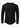 Black long-sleeve shirt on a white background