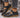 Black sandals with brown soles for women
