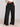  Black sweatpants for women, front view
