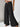 Black wide-leg pants high waist