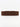 Brown belt with a gold circular buckle
