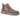 Brown suede Chelsea boot on a white background