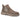 Brown suede Chelsea boot on a white background