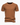Caramel waffle-knit men's cotton crewneck t-shirt, front view