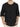 Front view of man wearing black cotton shirt