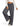 Gray sweatpants for women, front view