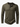 Green long-sleeve shirt with button details on a white background