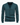 Green teal button-down v-neck cotton cardigan over white shirt with sleeves down