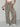Leopard print pants for women, front view
