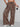 Leopard print pants, front view