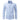 Light blue dress shirt with black buttons on a white background