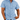 Light blue short-sleeve shirt on a white background