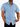 Light blue short-sleeve shirt on a white background