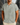 Man wearing Short sleeve button-down shirt with vintage map print in grey tones on a background