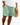 Man wearing green drawstring shorts with pockets, casual summer outfit