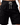 Men's black linen-blend summer shorts – relaxed fit with adjustable waist and pockets