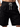Men's black linen-blend summer shorts – relaxed fit with adjustable waist and pockets