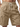 Men's khaki linen-blend drawstring shorts with cargo pocket – lightweight summer style