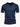 Men’s navy blue short sleeve button t-shirt – front view