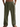 Men’s olive green linen-blend trousers with side buttons, designed for warm days and travel