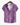 Men’s purple Hawaiian shirt with white sunburst pattern on hanger