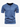 Men’s royal blue short sleeve henley shirt – front view