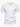 Men’s white short sleeve button t-shirt – front view