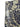 Navy blue floral patterned fabric on a beige background