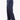 Navy blue linen pants on a white background