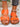 Orange slip-ons