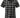 Men's black and grey plaid short sleeve shirt displayed flat – button front, pointed collar