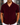 Plum purple camp-collar men’s short-sleeve button-down shirt, front view