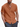 Rust orange short sleeve shirt with button-up front and casual open collar